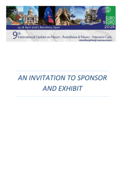 euroneuro sponsorship exhibition - definitivo