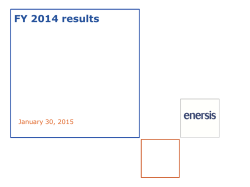 Enersis - YE 2014 Results Presentation