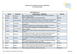 View the signatories as of 20 January 2015