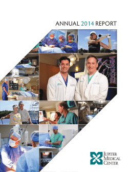 ANNUAL 2014 REPORT