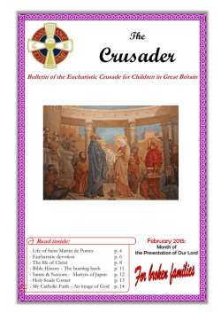 Crusader Magazine - February 2015