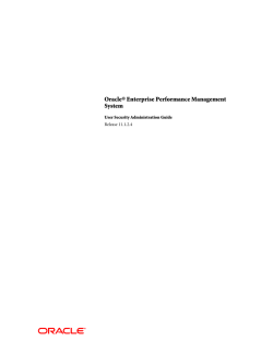 &yuml;&thorn;E P M   S y s t e m   U s e r   S e c u r i t y   A d m i n i s t r a t i o n   G