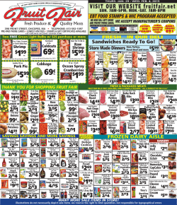 69&cent; 69&cent; - Fruit Fair