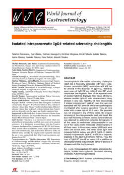 PDF (3623K) - World Journal of Gastroenterology