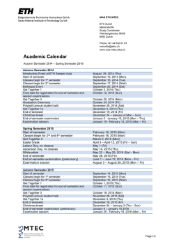 Academic Calendar HS 14 - FS 16 (PDF, 65 KB)