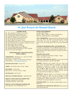 St. Jane Frances de Chantal Church - E