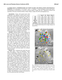 Layered Ejecta Morphologies on Syrtis Major and Implications for