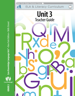Grade 2: Skills Unit 3 Teacher Guide (2.74 MB)