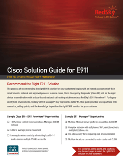 View PDF - RedSky Technologies