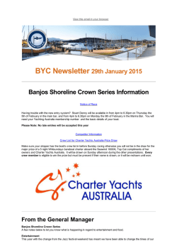 view the latest BYC Newsletter By Clicking Here
