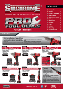 Sidchrome Q1 Flyer 2015