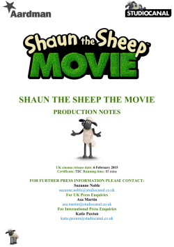 SHAUN THE SHEEP THE MOVIE