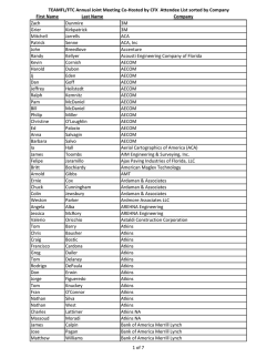 First Name Last Name Company Zach Dunmire 3M Grier