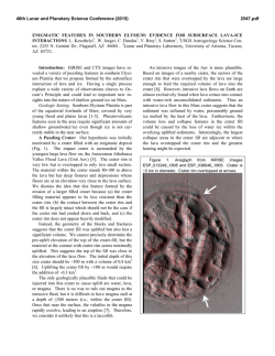 ENIGMATIC FEATURES IN SOUTHERN ELYSIUM: EVIDENCE FOR