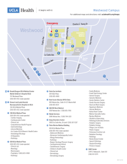 UCLA Health office locations directory and area map