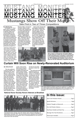 december 2014 issue - Evergreen Park Community High School