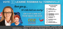 Page 1 VOTE m LEANNE RISSMAN für TOWNSVILLE I¿IIIILIIF 2015