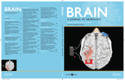w Volume 138 Part 2 February 2015 Pages 237&ndash;503 - Brain