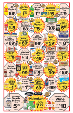 3 - One Stop Foods