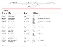 Booking and Release