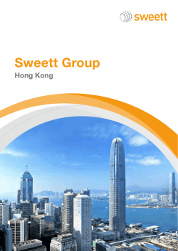 Sweett Group - The University of Hong Kong