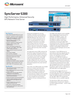 SyncServer S300 - Empowered Networks