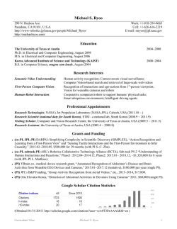 Curriculum Vitae (pdf)