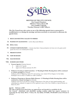 CityCouncilAgenda20150203