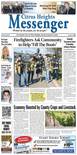 Most Current Issue - Citrus Heights Messenger