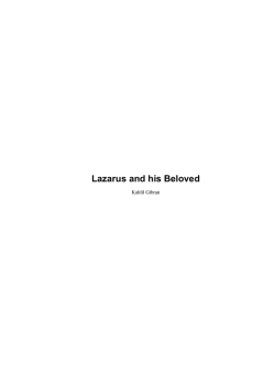 Lazarus and his Beloved - HolyBooks.com – download free ebooks