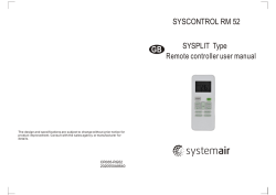SYSCONTROL RM 52