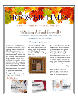 HOOSIER TIMES FALL 2014 - Hfma