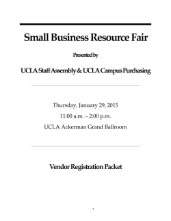 Vendor Registration Packet (PDF) - Staff Assembly
