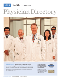 UCLA Physician Directory