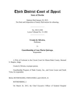 13-2302 - Third District Court of Appeal
