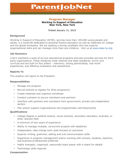 Program Manager 131