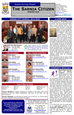 THE SARNIA CITIZEN
