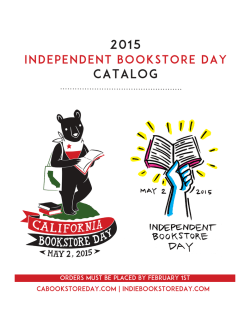 Download the 2015 Independent Bookstore Day Catalog