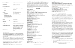 February 1, 2015 - First Unitarian Church of Des Moines