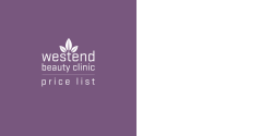 price list - Westend Beauty Clinic