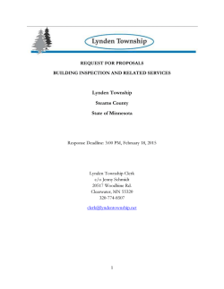 Lynden Township Stearns County State of Minnesota
