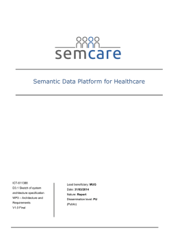 Semantic Data Platform for Healthcare