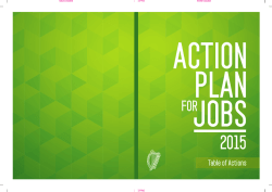 Action Plan for Jobs 2015 - Table of Actions (PDF, 754KB)