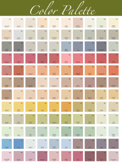 Color palette - American Clay