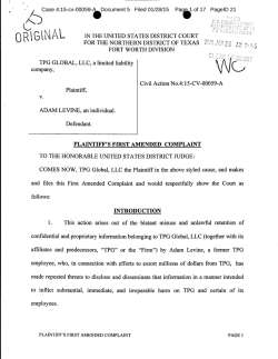 Case 4:15-cv-00059-A Document 5 Filed 01/28/15