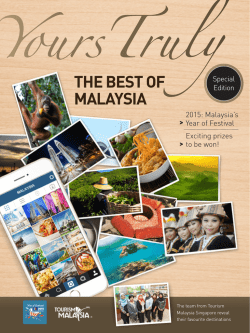 The BesT Of Malaysia - Yours