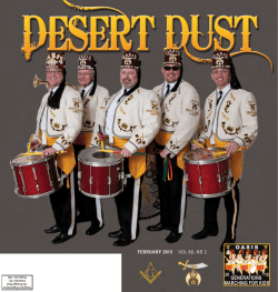 DESERT DUST FEBRUARY 2015 PAGE 1