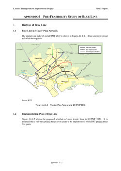 Feasibility Report 03 - Green Line Bus Rapid Transit System