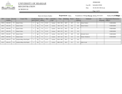 UNIVERSITY OF SHARJAH REGISTRATION