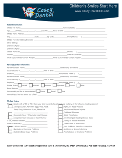 New Patient Forms - Casey Dental DDS